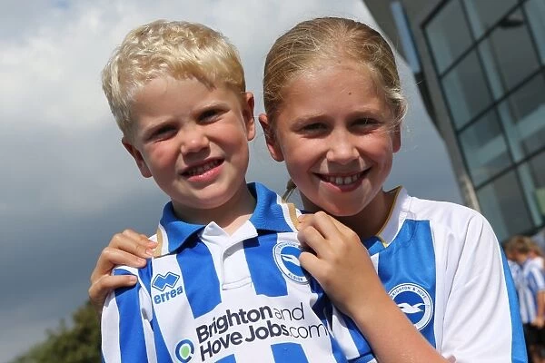 Unforgettable Fan Interaction: Brighton & Hove Albion FC Club Shop Signing Event, September 2013