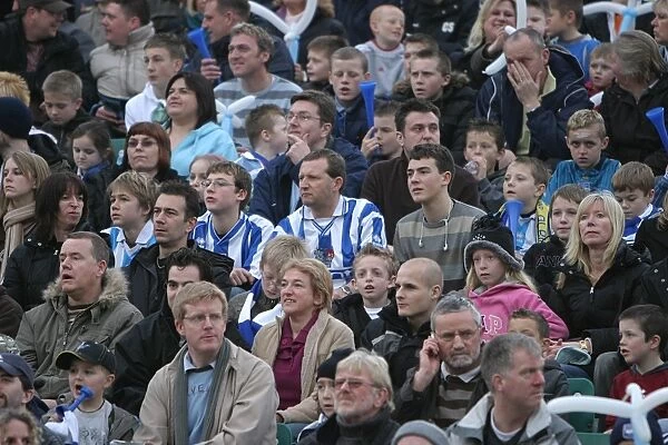 United in Support: A Heartfelt Family Display at Brighton & Hove Albion vs. Nottingham Forest