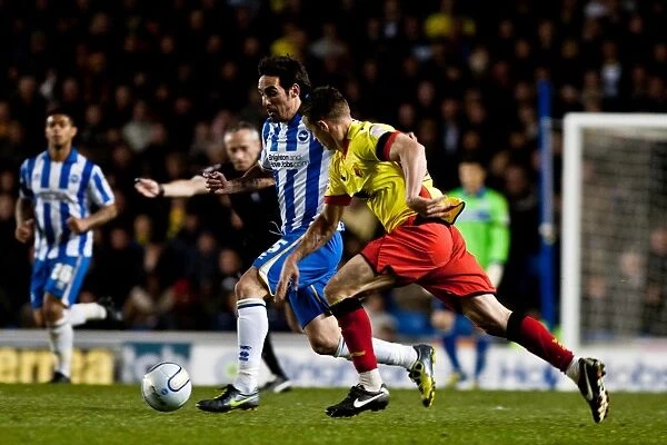 Vicente's Action-Packed Performance: Brighton & Hove Albion vs Watford, April 17, 2012