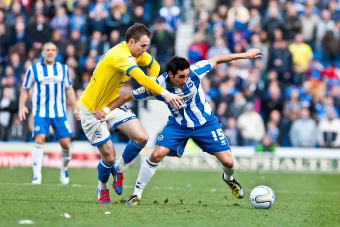 Framed Print : Vicente's Thrilling Display: Brighton & Hove Albion vs Birmingham City, Npower Championship, April 21, 2012 - Amex Stadium Framed Print : Vicente's Thrilling Display: Brighton & Hove Albion vs Birmingham City, Npower Championship, April 21, 2012 - Amex Stadium