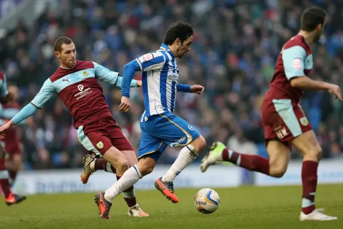 Framed Print : Vicente's Thrilling Performance: Brighton & Hove Albion vs Burnley, Npower Championship, Amex Stadium (February 23, 2013) Framed Print : Vicente's Thrilling Performance: Brighton & Hove Albion vs Burnley, Npower Championship, Amex Stadium (February 23, 2013)
