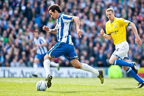 Vicente's Unforgettable Game: Brighton & Hove Albion vs Birmingham City, Npower Championship, April 21, 2012 - Amex Stadium