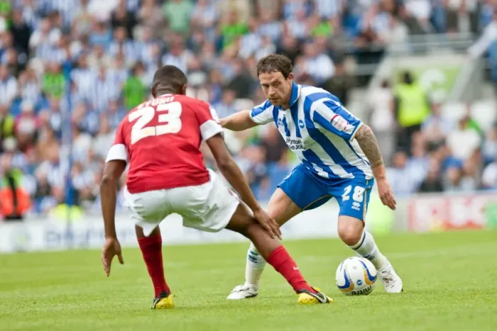 Framed Print : Wayne Bridge in Action: Brighton & Hove Albion vs Barnsley, Npower Championship 2012, Amex Stadium Framed Print : Wayne Bridge in Action: Brighton & Hove Albion vs Barnsley, Npower Championship 2012, Amex Stadium
