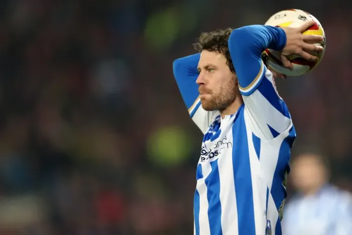 Framed Print : Wayne Bridge: A Seagull Soaring for Brighton and Hove Albion
