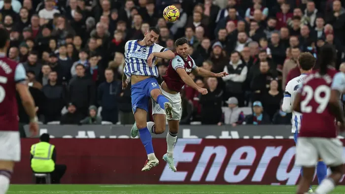 Framed Print : West Ham United v Brighton and Hove Albion Premier League 21DEC24 Framed Print : West Ham United v Brighton and Hove Albion Premier League 21DEC24