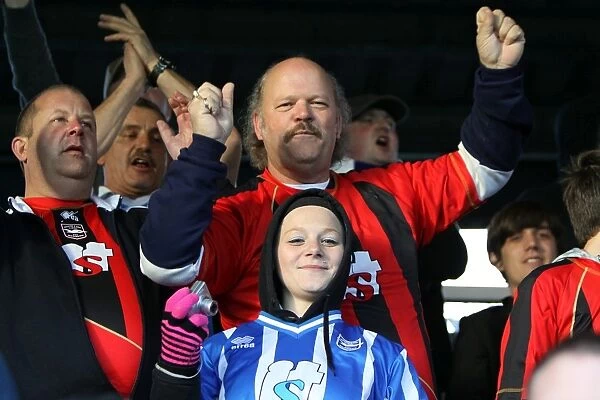 Withdean Era Crowd: Brighton & Hove Albion FC Fans at Hartlepool United (November 13, 2010)
