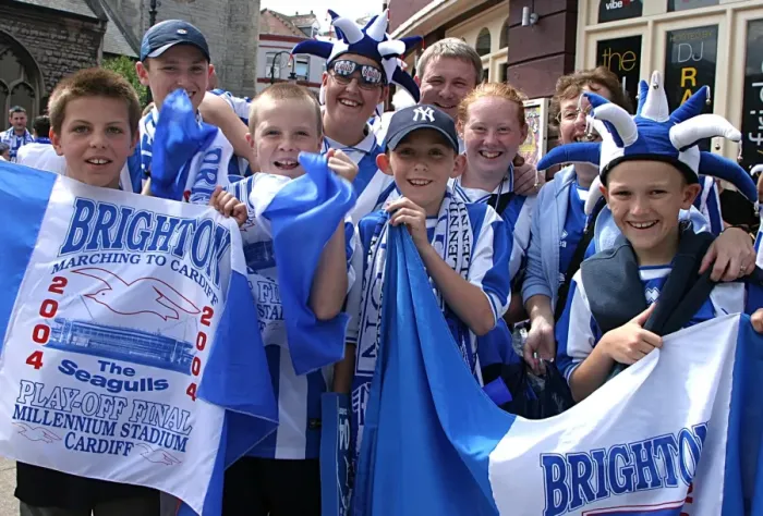 Framed Print : Withdean Era: A Sea of Seagulls - Brighton & Hove Albion Crowd Shots Framed Print : Withdean Era: A Sea of Seagulls - Brighton & Hove Albion Crowd Shots
