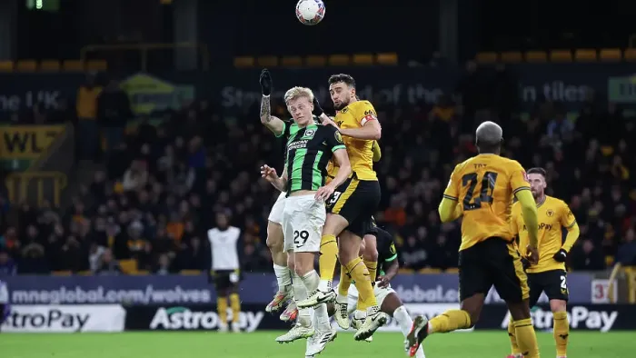 Framed Print : Wolverhampton Wanderers v Brighton and Hove Albion FA Cup 28FEB24 Framed Print : Wolverhampton Wanderers v Brighton and Hove Albion FA Cup 28FEB24