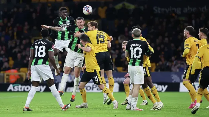 Framed Print : Wolverhampton Wanderers v Brighton and Hove Albion FA Cup 28FEB24 Framed Print : Wolverhampton Wanderers v Brighton and Hove Albion FA Cup 28FEB24