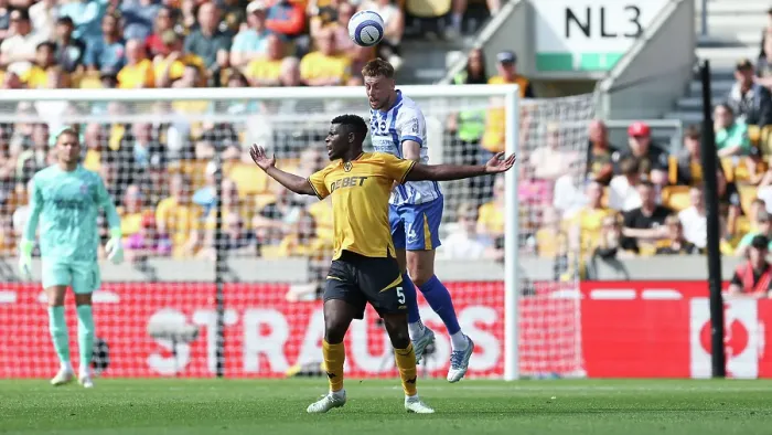 Framed Print : Wolverhampton Wanderers v Brighton and Hove Albion Premier League 10MAY25 Framed Print : Wolverhampton Wanderers v Brighton and Hove Albion Premier League 10MAY25