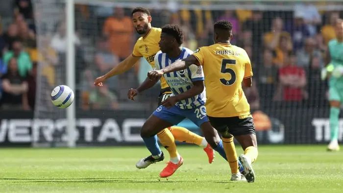 Framed Print : Wolverhampton Wanderers v Brighton and Hove Albion Premier League 10MAY25 Framed Print : Wolverhampton Wanderers v Brighton and Hove Albion Premier League 10MAY25