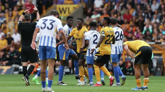 Framed Print : Wolverhampton Wanderers v Brighton and Hove Albion Premier League 10MAY25 Framed Print : Wolverhampton Wanderers v Brighton and Hove Albion Premier League 10MAY25