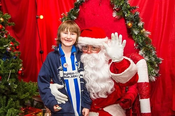 Young Seagulls 2012 Christmas Party at Santa's Magical Grotto, Brighton & Hove Albion FC