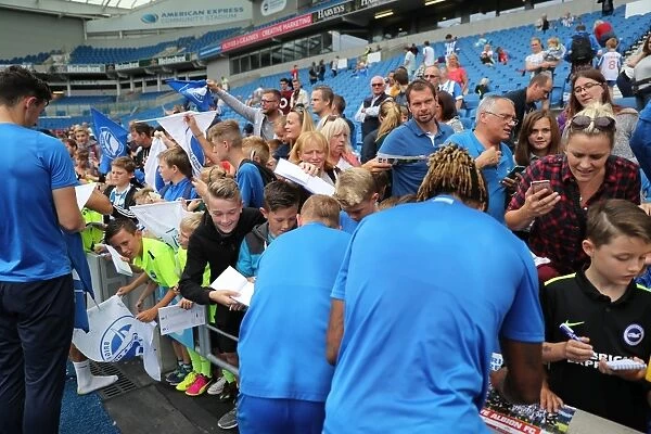 Young Seagulls in Action: Open Training Session at Brighton & Hove Albion FC (July 2016)
