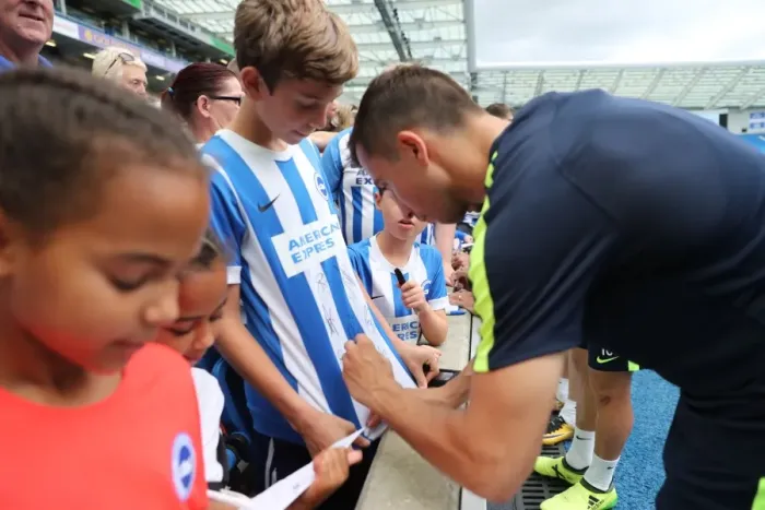 Framed Print : Young Seagulls in Action: Open Training Session at American Express Community Stadium (August 15, 2017) Framed Print : Young Seagulls in Action: Open Training Session at American Express Community Stadium (August 15, 2017)