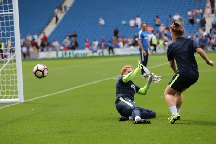 Framed Print : Young Seagulls in Action: Open Training Session at American Express Community Stadium (August 15, 2017)