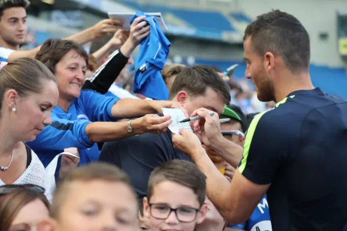Framed Print : Young Seagulls in Action: Open Training Session at American Express Community Stadium (August 15, 2017) Framed Print : Young Seagulls in Action: Open Training Session at American Express Community Stadium (August 15, 2017)