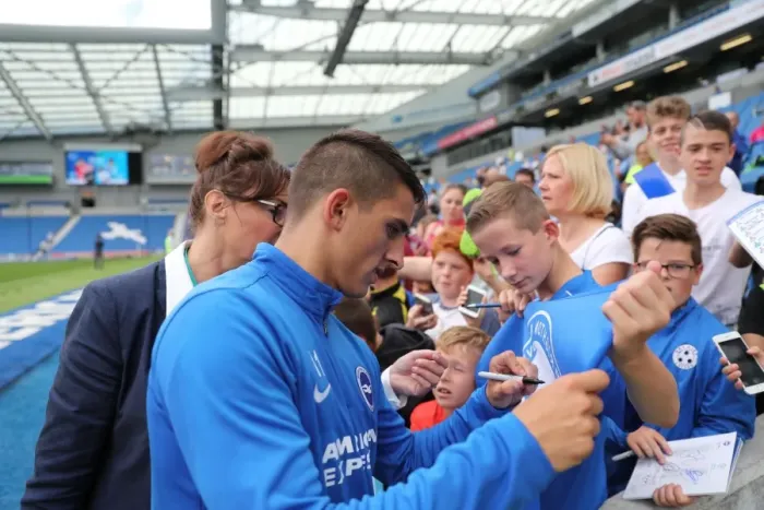 Framed Print : Young Seagulls in Action: Open Training Session at Brighton & Hove Albion FC (July 2016) Framed Print : Young Seagulls in Action: Open Training Session at Brighton & Hove Albion FC (July 2016)