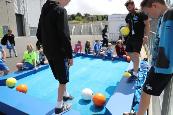 Framed Print : Young Seagulls in Action: Open Training Session at Brighton & Hove Albion FC (July 2016) Framed Print : Young Seagulls in Action: Open Training Session at Brighton & Hove Albion FC (July 2016)