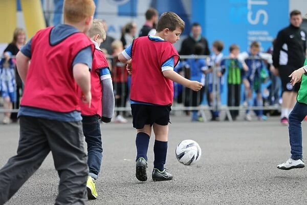 Young Seagulls of Brighton & Hove Albion FC: Open Training Day (April 8, 2015)