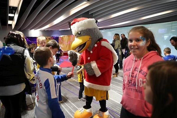 Young Seagulls Holiday Cheer: Christmas Party at Brighton & Hove Albion's Amex Stadium (December 2017)