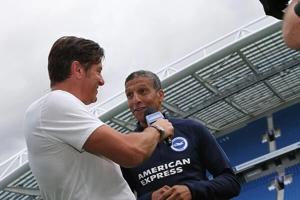 Young Seagulls Open Training Session: Chris Hughton Interviewed by Fans (31st July 2015)