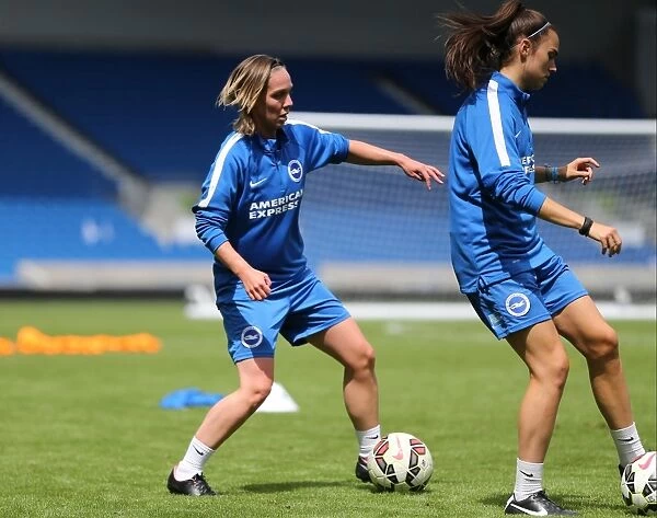 Young Seagulls Open Training Session: Brighton & Hove Albion Women, July 2015