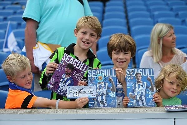 Young Seagulls Open Training Session: Albion Fans Gather (31st July 2015)