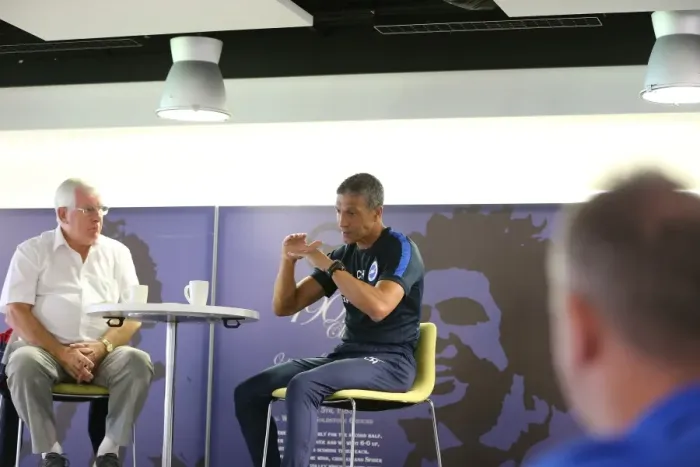 Framed Print : Young Seagulls Open Training Session with Alan Mullery and Chris Hughton (31st July 2015) Framed Print : Young Seagulls Open Training Session with Alan Mullery and Chris Hughton (31st July 2015)