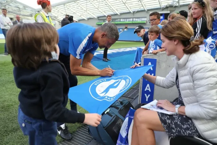 Framed Print : Young Seagulls in Training: Open Session at American Express Community Stadium (15th August 2017) Framed Print : Young Seagulls in Training: Open Session at American Express Community Stadium (15th August 2017)