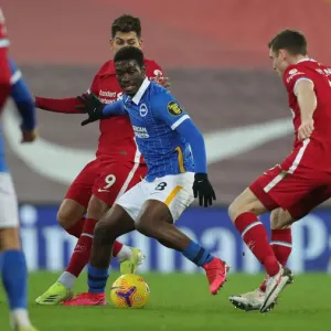 03FEB21: Liverpool vs. Brighton and Hove Albion - Premier League Clash at Anfield 03FEB21: Liverpool vs. Brighton and Hove Albion - Premier League Clash at Anfield