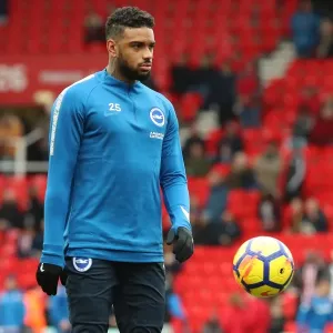 10FEB18: Intense Battle – Stoke City vs. Brighton and Hove Albion, Premier League 10FEB18: Intense Battle – Stoke City vs. Brighton and Hove Albion, Premier League