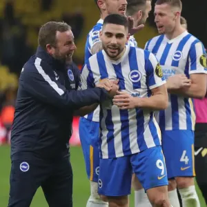 12FEB22: Intense Premier League Clash - Watford vs. Brighton and Hove Albion 12FEB22: Intense Premier League Clash - Watford vs. Brighton and Hove Albion