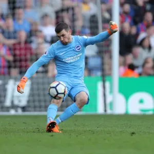 14APR18: Crystal Palace vs. Brighton & Hove Albion - Intense Premier League Clash at Selhurst Park 14APR18: Crystal Palace vs. Brighton & Hove Albion - Intense Premier League Clash at Selhurst Park