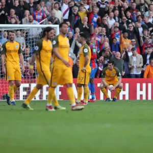 14APR18: Crystal Palace vs. Brighton & Hove Albion - Intense Premier League Clash at Selhurst Park 14APR18: Crystal Palace vs. Brighton & Hove Albion - Intense Premier League Clash at Selhurst Park