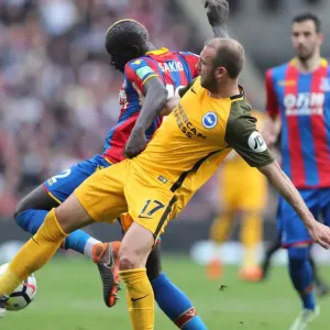 14APR18: Premier League Battle - Crystal Palace vs. Brighton & Hove Albion at Selhurst Park 14APR18: Premier League Battle - Crystal Palace vs. Brighton & Hove Albion at Selhurst Park