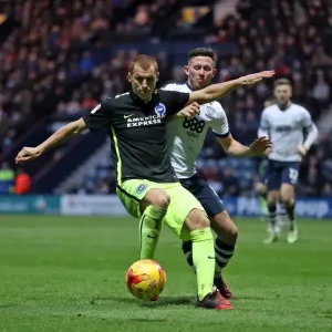 14Jan17: EFL Sky Bet Championship Showdown - Preston North End vs. Brighton and Hove Albion at Deepdale 14Jan17: EFL Sky Bet Championship Showdown - Preston North End vs. Brighton and Hove Albion at Deepdale