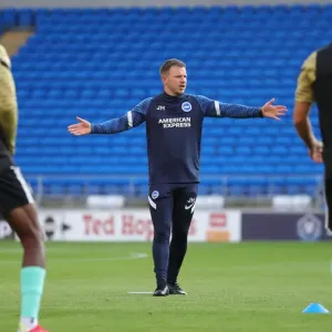 2021 Carabao Cup: Cardiff City vs. Brighton and Hove Albion Clash at Cardiff City Stadium 2021 Carabao Cup: Cardiff City vs. Brighton and Hove Albion Clash at Cardiff City Stadium