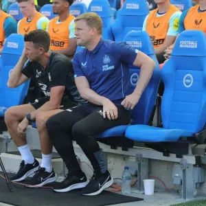 2022/23 Premier League: Intense Action between Brighton & Hove Albion and Newcastle United at American Express Community Stadium 2022/23 Premier League: Intense Action between Brighton & Hove Albion and Newcastle United at American Express Community Stadium