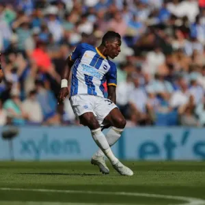 2022/23 Premier League: Intense Action between Brighton & Hove Albion and Leeds United at American Express Community Stadium 2022/23 Premier League: Intense Action between Brighton & Hove Albion and Leeds United at American Express Community Stadium