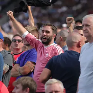 2022-23 Premier League: West Ham United vs. Brighton and Hove Albion - Intense Action