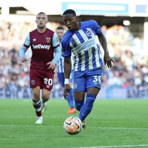 2023/24 Premier League: A Clash Between Brighton & Hove Albion and West Ham United at American Express Stadium 2023/24 Premier League: A Clash Between Brighton & Hove Albion and West Ham United at American Express Stadium