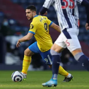27FEB21: Intense Premier League Clash - West Bromwich Albion vs. Brighton and Hove Albion 27FEB21: Intense Premier League Clash - West Bromwich Albion vs. Brighton and Hove Albion