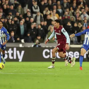 2nd January 2024: A Battle in the Premier League - West Ham United vs. Brighton & Hove Albion 2nd January 2024: A Battle in the Premier League - West Ham United vs. Brighton & Hove Albion