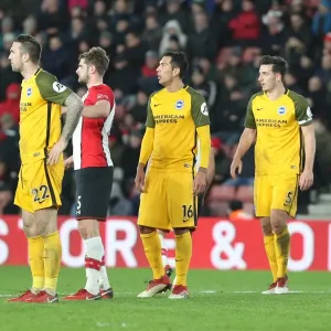 31Jan18: Southampton vs. Brighton & Hove Albion - Premier League Clash at St. Mary's Stadium 31Jan18: Southampton vs. Brighton & Hove Albion - Premier League Clash at St. Mary's Stadium