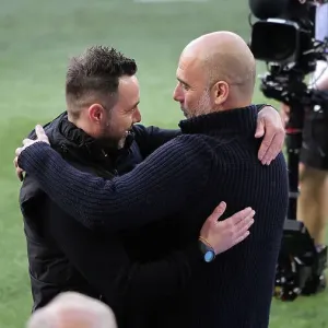 2022-23 Premier League: Intense Match Action - Brighton & Hove Albion vs Manchester City (24MAY23) 2022-23 Premier League: Intense Match Action - Brighton & Hove Albion vs Manchester City (24MAY23)
