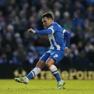 Adrian Colunga's Stunning Shot: Brighton & Hove Albion vs. Brentford (Sky Bet Championship, 17 January 2015)