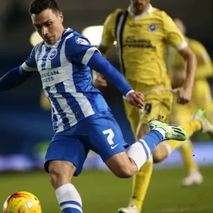 Adrian Kolouga in Action: Brighton & Hove Albion vs Millwall (12DEC14)
