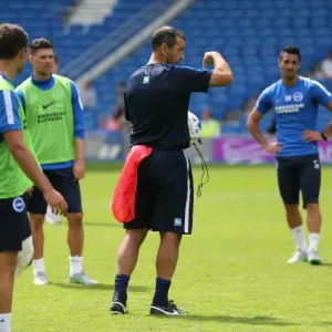 Albion Players Training with Young Seagulls - Open Session (31st July 2015)