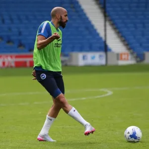 Albion Players at Young Seagulls Open Training Session (31st July 2015)
